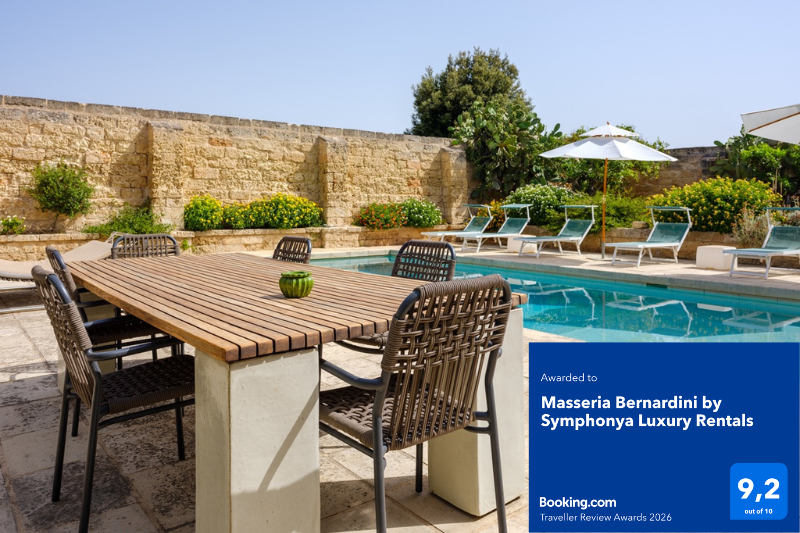 masseria bernardini by simphonya luxury traveller rewiew award 2026